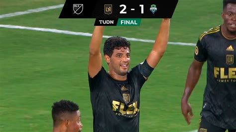 Carlos Vela Anot Un Golazo En El Lafc Vs Seattle Sounders De La Mls