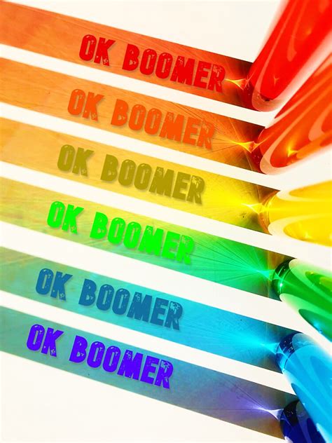 Pride Ok Boomer Meme Sticker For Sale By Iamsteve Redbubble