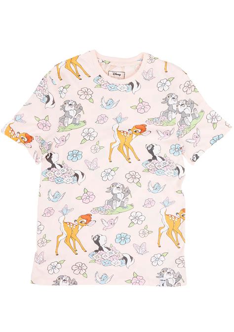 Easy To Clean Loungefly X Disney Bambi Springtime T Shirt Online