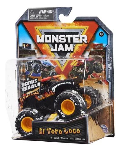 Monster Jam Cami N De Metal Escala Auto Monstruo Color El Toro