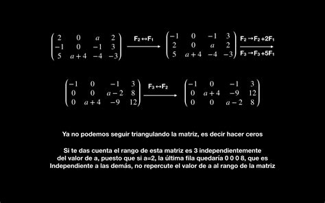 C Mo Calcular El Rango De Una Matriz Por Determinantes M Todos Paso