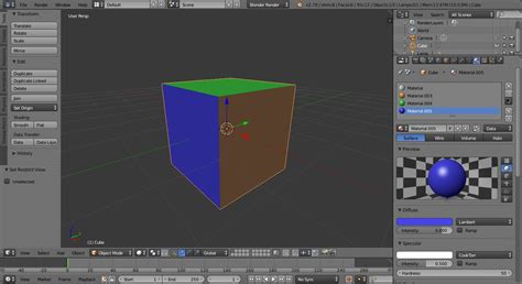 Cara Memberi Warna Pada Object Di Blender 3d Illyaz