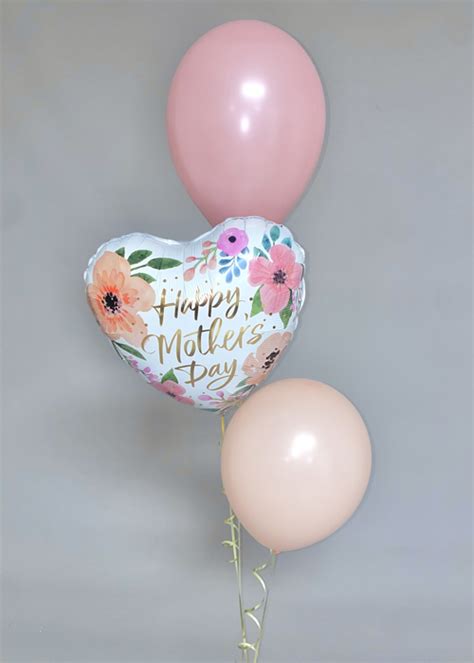 Inflated Floral Mothers Day Helium Balloon Bouquet [q82207 20017198