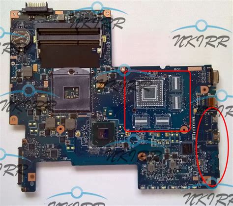 Placa Base Para Toshiba Satellite C670 C675 L770 L775 BS R Tk R