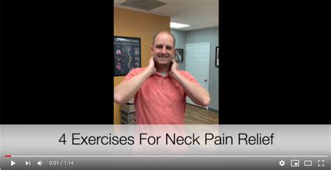 4 Exercises For Neck Pain Working At Home Prime Chiropractic Denver