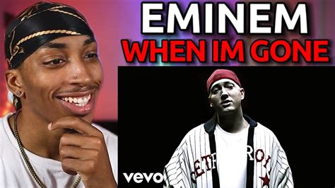 First Time Hearing Eminem When Im Gone Official Music Video Youtube