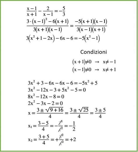 Esercizi Extra Equazioni Di Secondo Grado Schemi Di Matematica