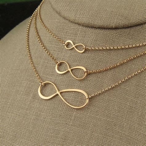 Infinity Necklace Etsy