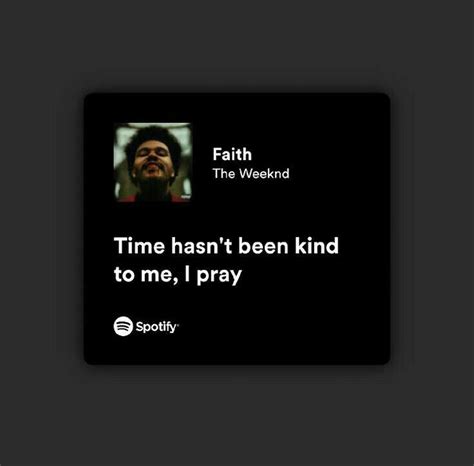 faith the weeknd | Just lyrics, Self healing quotes, The weeknd