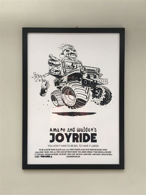 The Line Animation Store — Joyride Poster