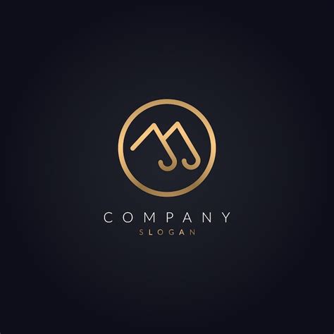 Premium Vector Elegant Alphabet Letter M Luxury Branding Logo Classic