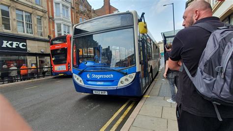 Full Thrash On The A Stagecoach Midlands Scania K Ub Enviro