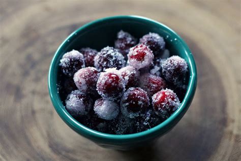 Homemade Candied Cranberries Step by Step