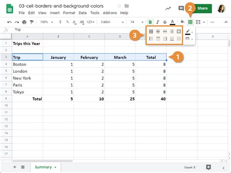 How To Change Cell Borders In Google Docs Templates Sample Printables