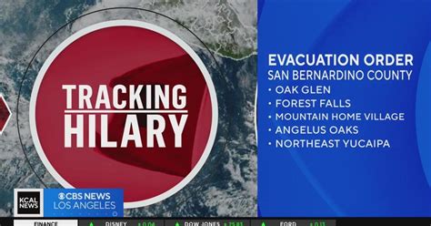 Evacuation Orders Issued For Parts Of San Bernardino County Due To