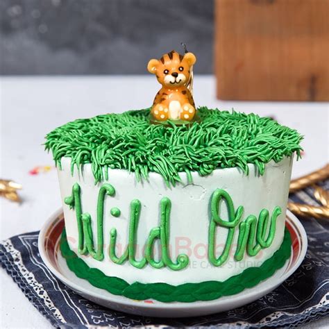 Order Wild One Animal-Themed Birthday Cake | Gurgaon Bakers