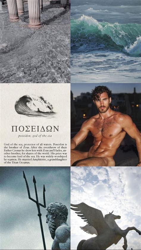 Wicca Pagan Greek Mythology Art Poseidon Greek Gods Ancient Greece