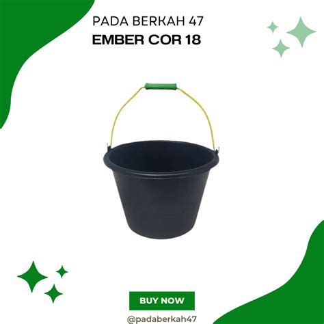 Jual Ember Cor Hitam Plastik Ember Cor Anti Pecah Ember Cor