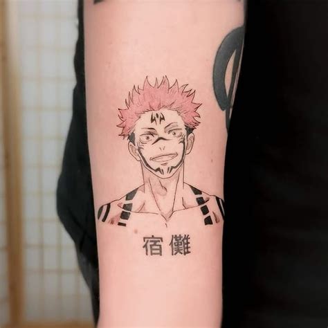 Jujutsu Kaisen Tattoo Sukuna