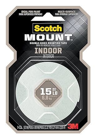 Scotch Mount M Cinta Doble Cara Para Montaje Fijaci N Permanente Para