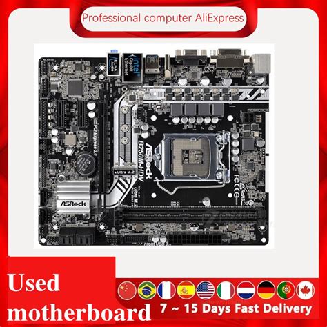 Placa Base Original Usada Para Asrock B M Hdv Intel B B M