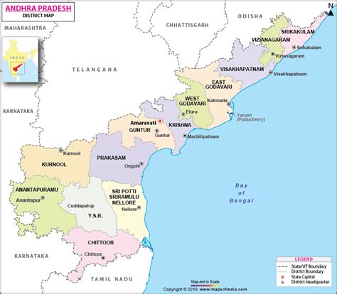 District Map Of Andhra Pradesh District Andhra Pradesh Map X