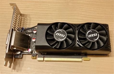 MSI GeForce GTX 1050 Ti 4GT LP Blog Knak Jp