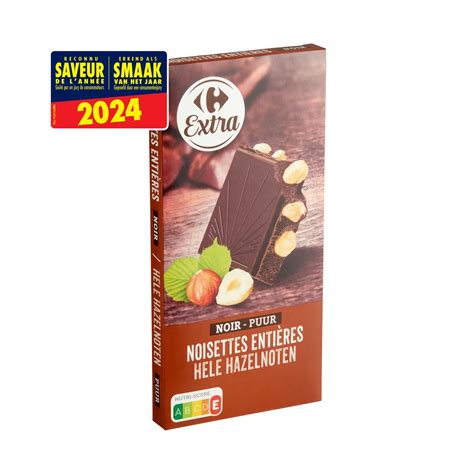 Extra Noisettes Entières Noir 200 G Carrefour Belgique