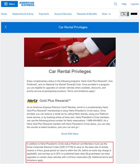 American Express Platinum Card Now Includes Hertz Presidents Circle