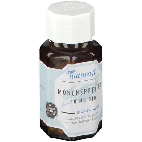 naturafit MÖNCHSPFEFFER 10 mg BIO 60 St Shop Apotheke