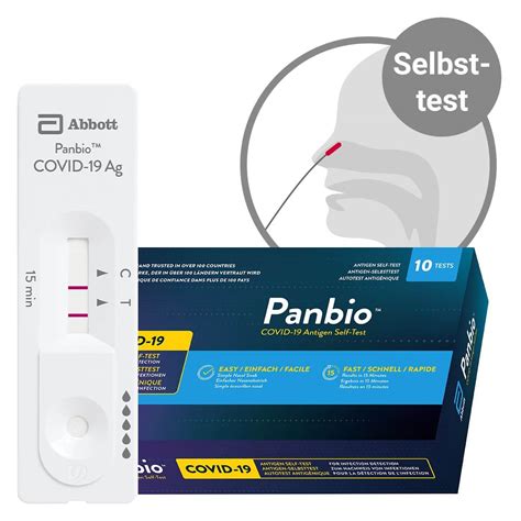 Panbio COVID 19 Antigen Self Test Von Abbott DocCheck Shop