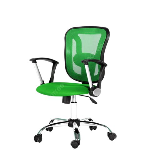 Silla De Oficina Verde Negocio Png Dibujos Objeto Nadie Comodidad