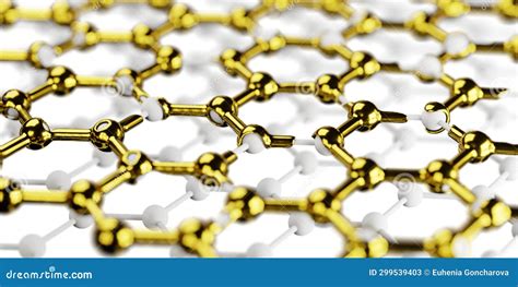 Nanomaterial Mesh Molecular Hexagonal Structure Honeycomb Connection