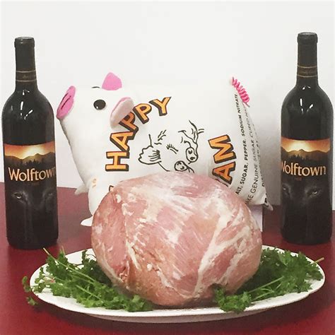 Happy Whole Cooked Boneless Ham Kites Country Hams