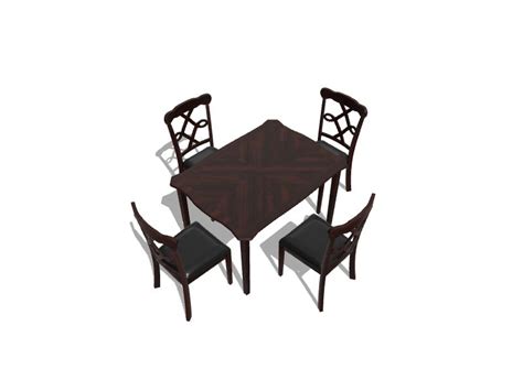 Acme Furniture Ingeborg Black Pu And Espresso Transitional Dining Room