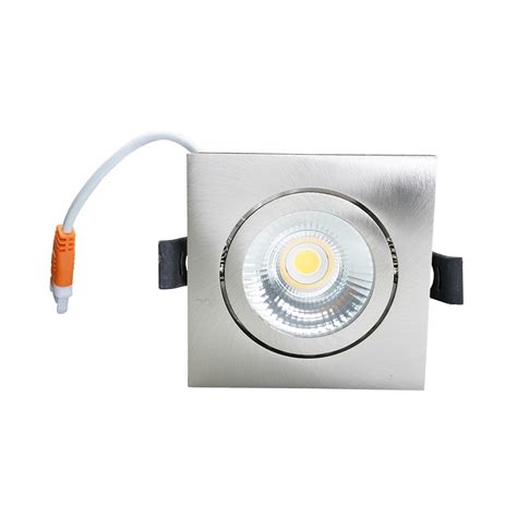 Led Republic Waterdichte Inbouwspot Vierkant Aluminium W Lm K