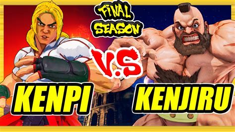 Sfv Ce Kenpi Ken Vs Kenjiru Zangief Ranked Set Street Fighter