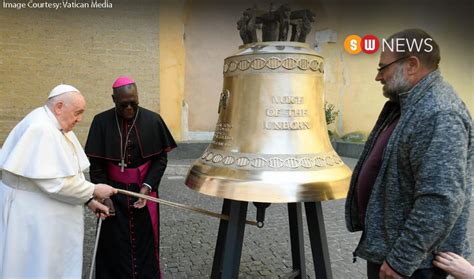 Pope Francis Blesses Voice Of The Unborn Bell Bound For Zambia Sw News