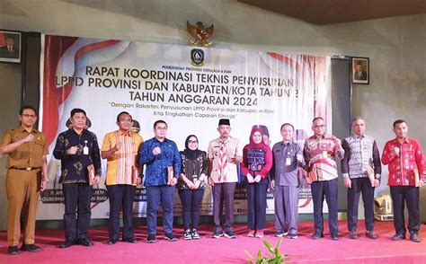 Sekda Adi Pimpin Rakor Teknis Penyusunan Lppd Provinsi Dan Kabupaten