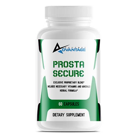 Prosta Secure Prostate Formula Concept Advantage