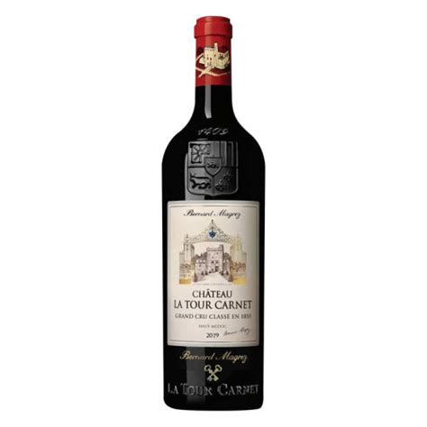 拉图嘉利酒庄ChateauLaTourCarnet正牌2019年 干红葡萄酒 750ml 法国名庄1855四级庄 279元 聚超值