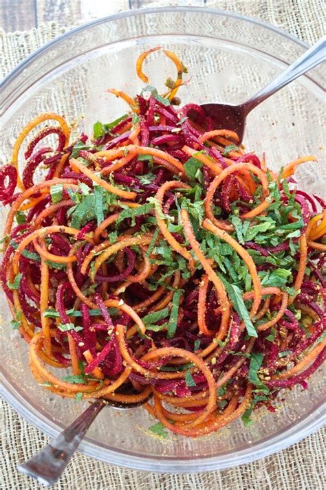 Spiralized Beet Salad Natures Fare