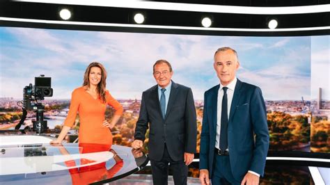 On A Visité Le Nouveau Plateau Du Jt De Tf1 Avec Ses Présentateurs