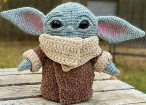 Receita Yoda Bebê Amigurumi Tecendo Vidas