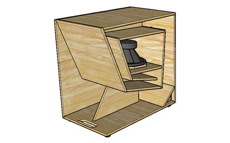 Caissons De Basse Tuba Front Loaded Horn Fabrication Enceinte