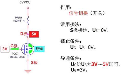 场效应管电路符号图与特性详解