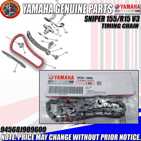 Sniper R V Timing Chain Ygp Genuine J Shopee