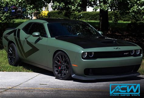 2016 Dodge Challenger Hellcat - Atlanta Custom Wraps