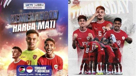 Link Rcti Gratis Live Streaming Bola Timnas U Indonesia Vs Yordania