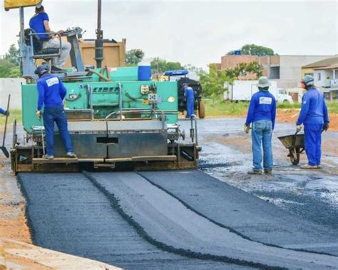 Conquista Prefeitura Retoma Obra De Asfaltamento De Trecho Da